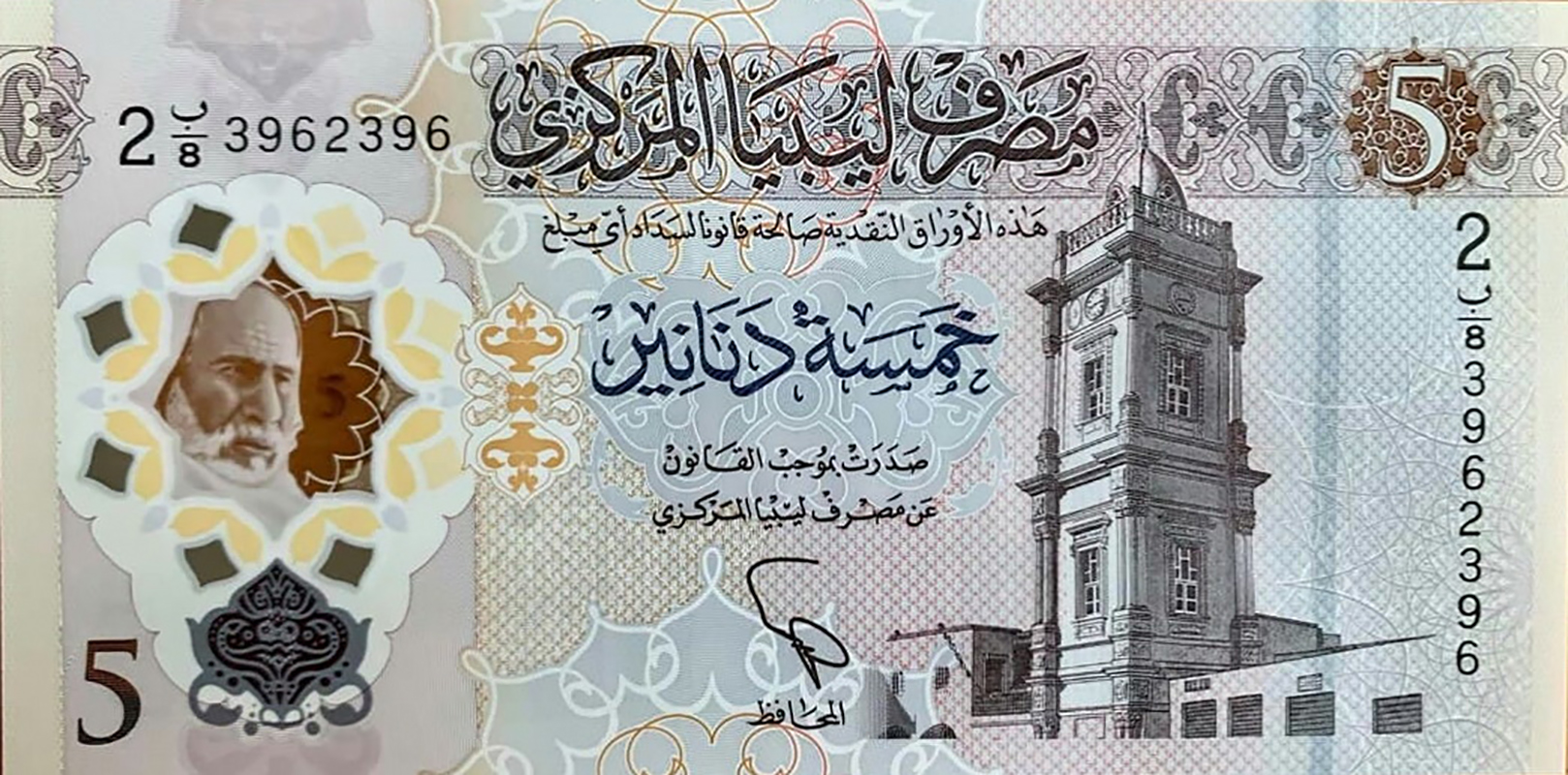 Dinero en Libia