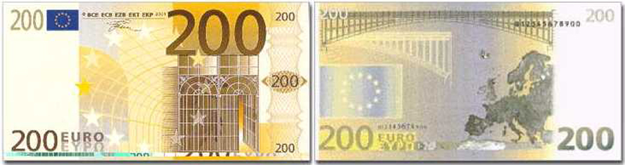 Introducción a los billetes de Euro: primera generación basada en la  arquitectura – Crónica Numismática