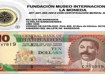 Catálogo digital de billetes en el Museo Internacional de la Moneda, Colombia